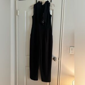 Black Calvin Klein Romper with bow